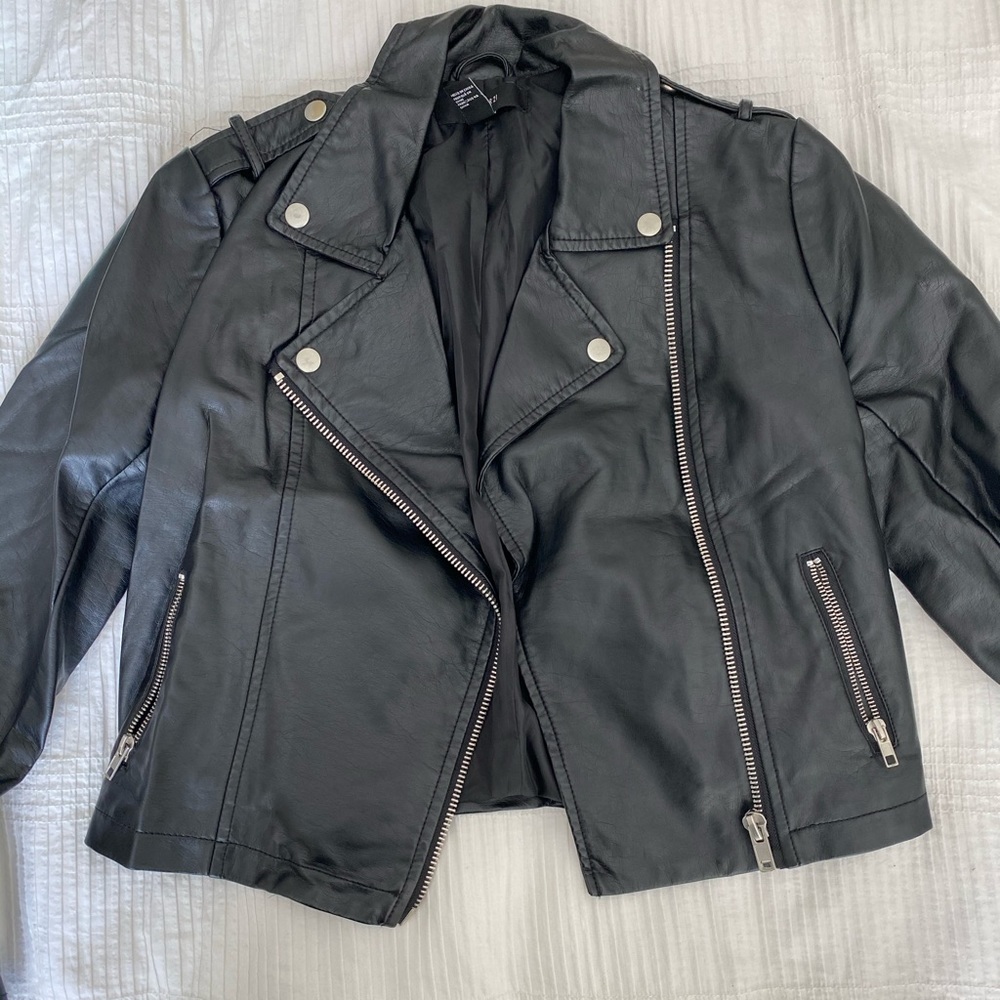 Leather jacket Forever 21